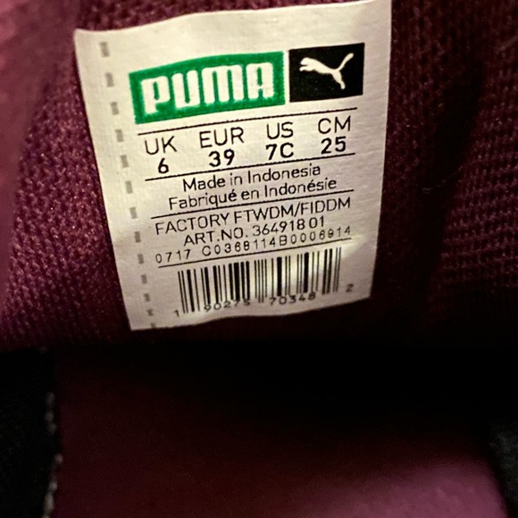 Suede puma classic size 7 sneakers - Picture 7 of 7